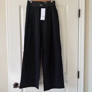 Black Wide Trousers